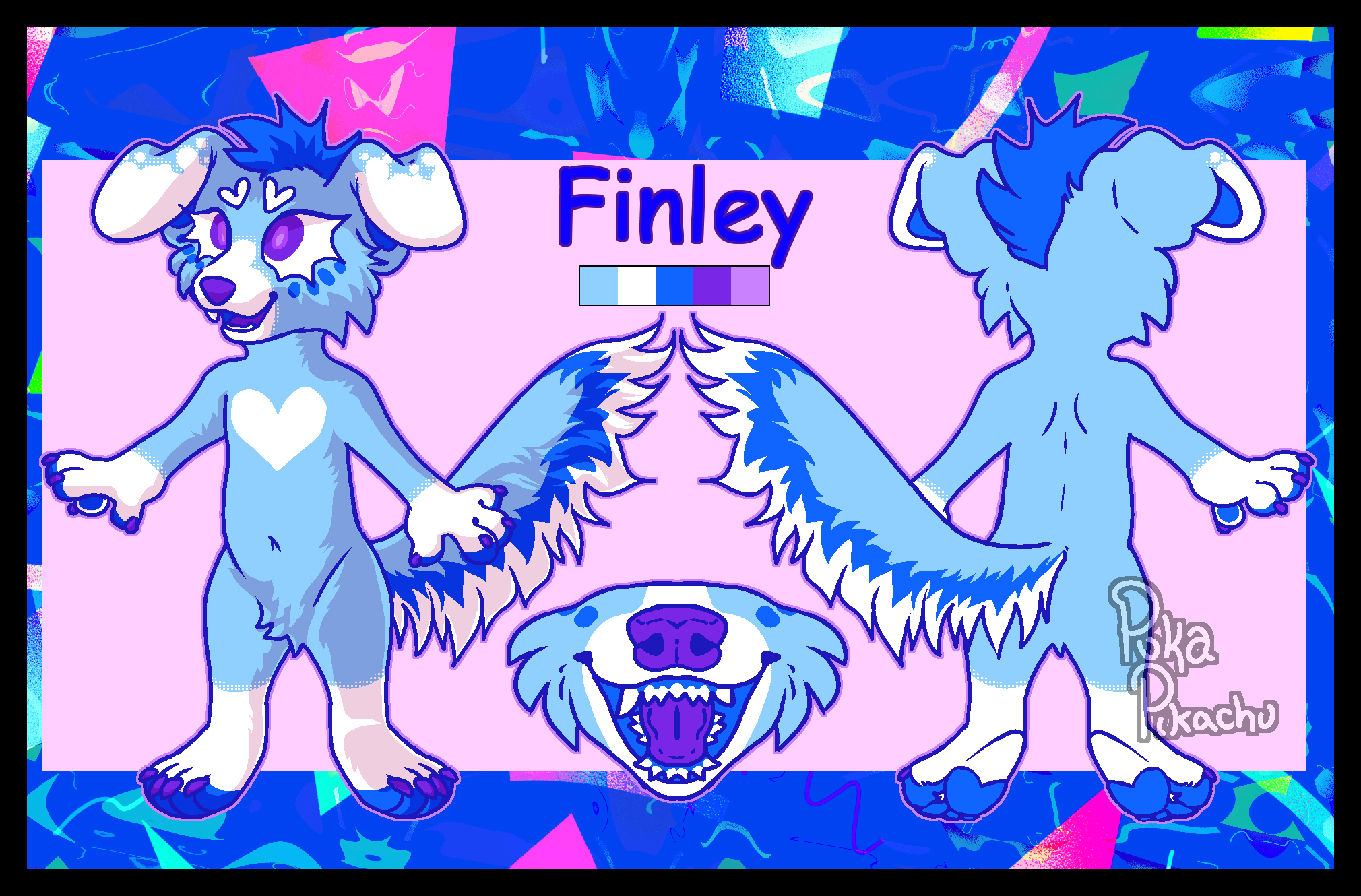 a reference sheet of Finley